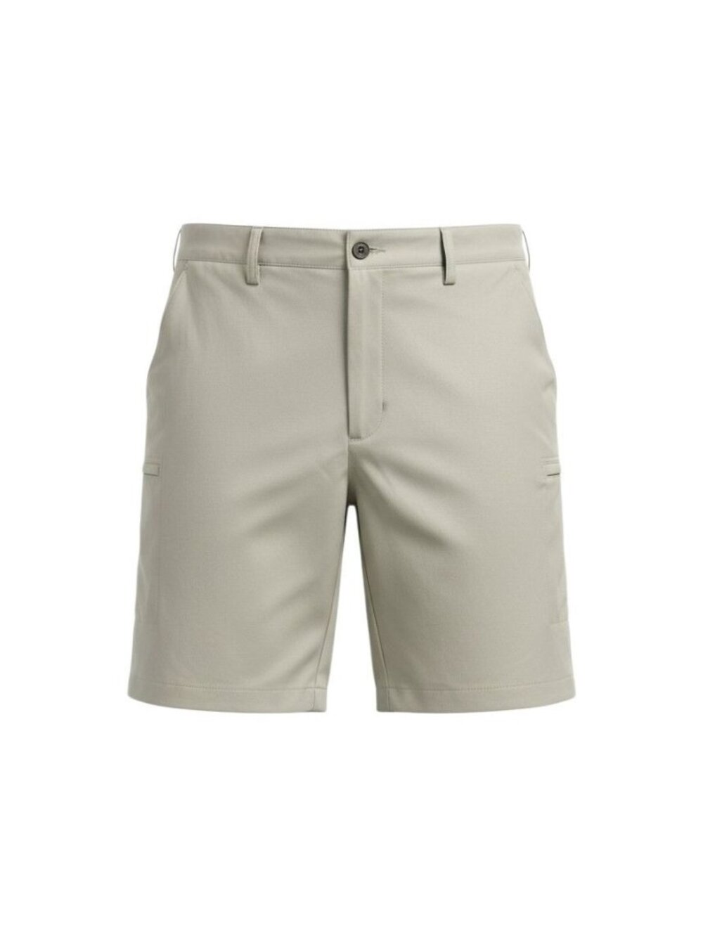 Izod Golf Khaki Cargo Shorts Mens 42 Flat Front Zip Pocket
